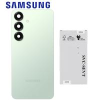 Samsung Galaxy S25 S931 Back Cover + Camera Glass Mint Green Service Pack