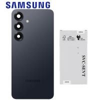Samsung Galaxy S25+ S936 Back Cover + Camera Glass Black Service Pack