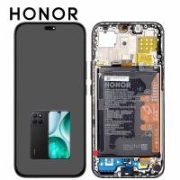 Honor X8C (ABR-LX1) Touch +Lcd + Frame + Battery Black Service Pack