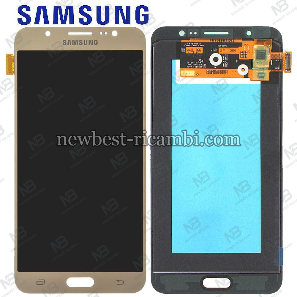 ​Samsung Galaxy J7 2016 J710 Touch + Lcd Gold  Service Pack
