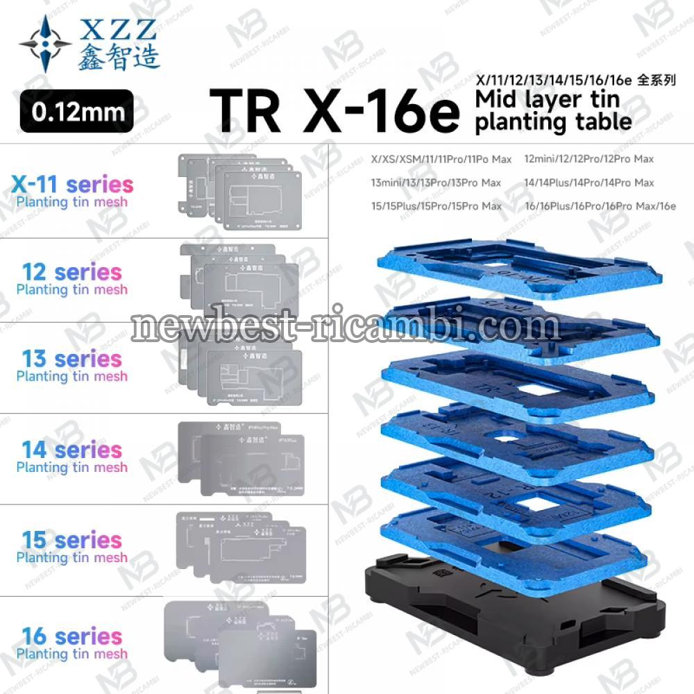 XINZHIZHAO Xzz TR-26in1 X-16 Pro Max Middle Layer Tin Implant Table Magnetic Positioning Plate