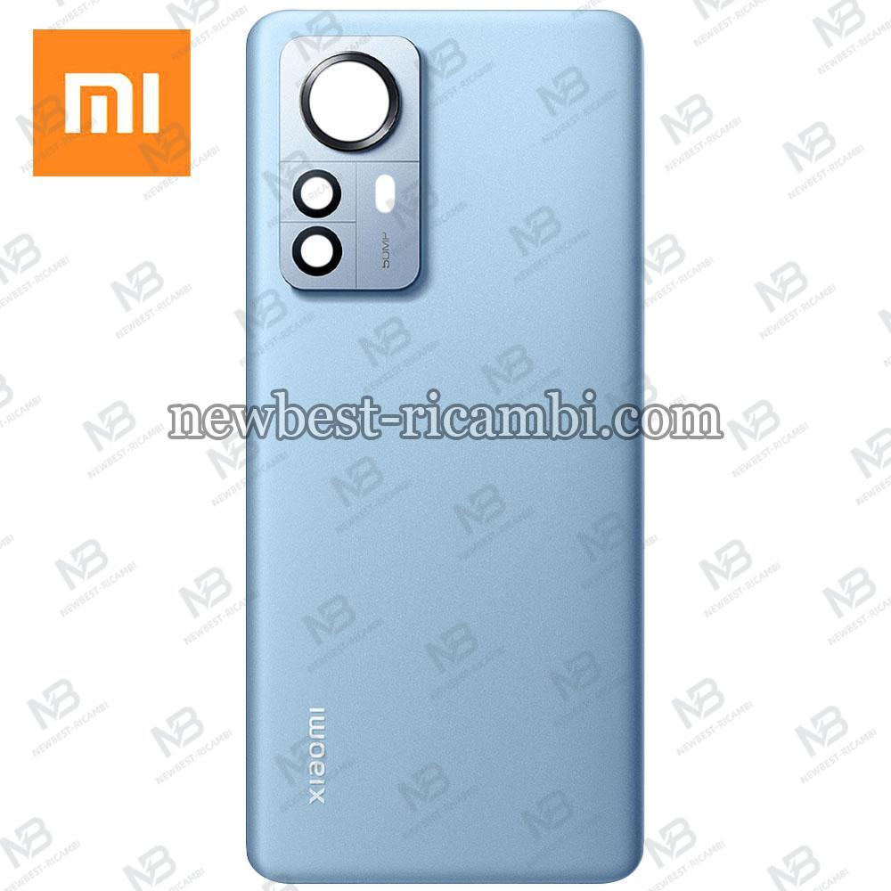 Xiaomi Mi 12 Back Cover + Camera Glass Blue Service Pack