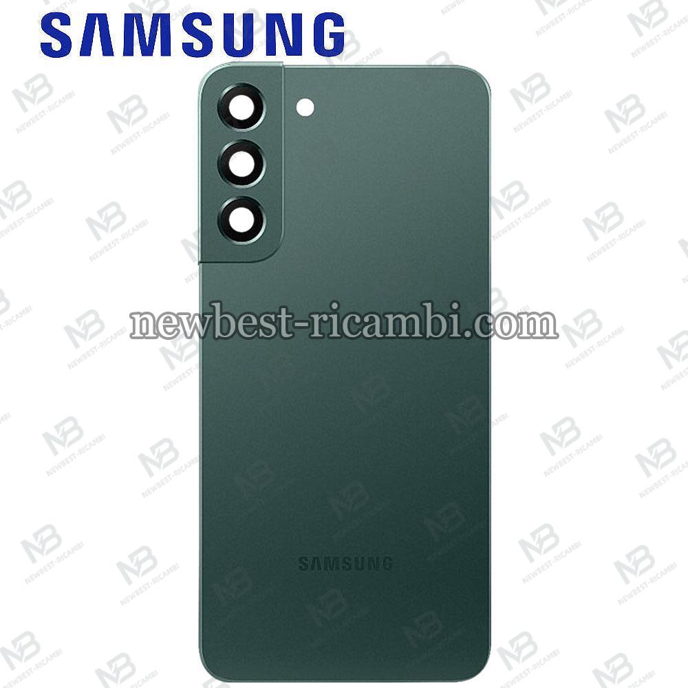 Samsung Galaxy S22 S901B Back Cover + Camera Glass Green Service Pack