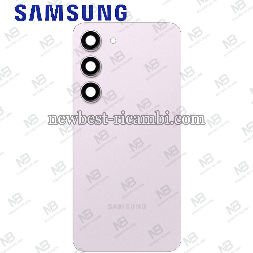 Samsung Galaxy S23 S911 Back Cover+Camera Glass Lavender Service Pack