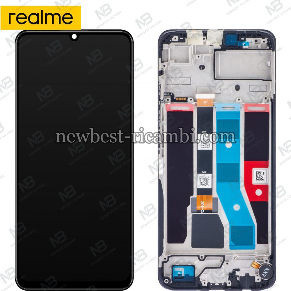 Realme C51 RMX3830 Touch + Lcd + Frame Black Service Pack