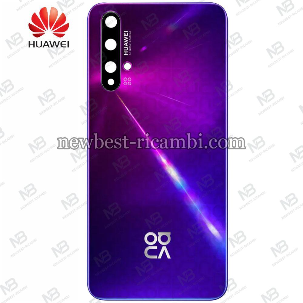 Huawei Nova 5T Back Cover+Camera Glass Violet Service Pack
