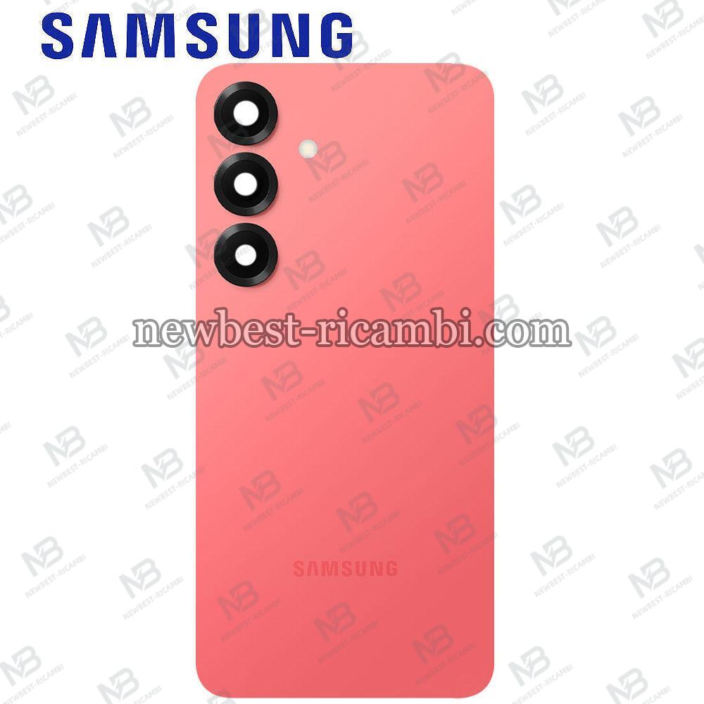 Samsung Galaxy S25+ S936 Back Cover + Camera Glass Coral Red Service Pack
