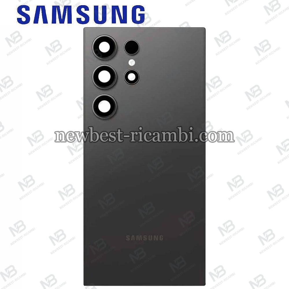 Samsung Galaxy S24 Ultra S928 Back Cover + Camera Glass Black Service Pack
