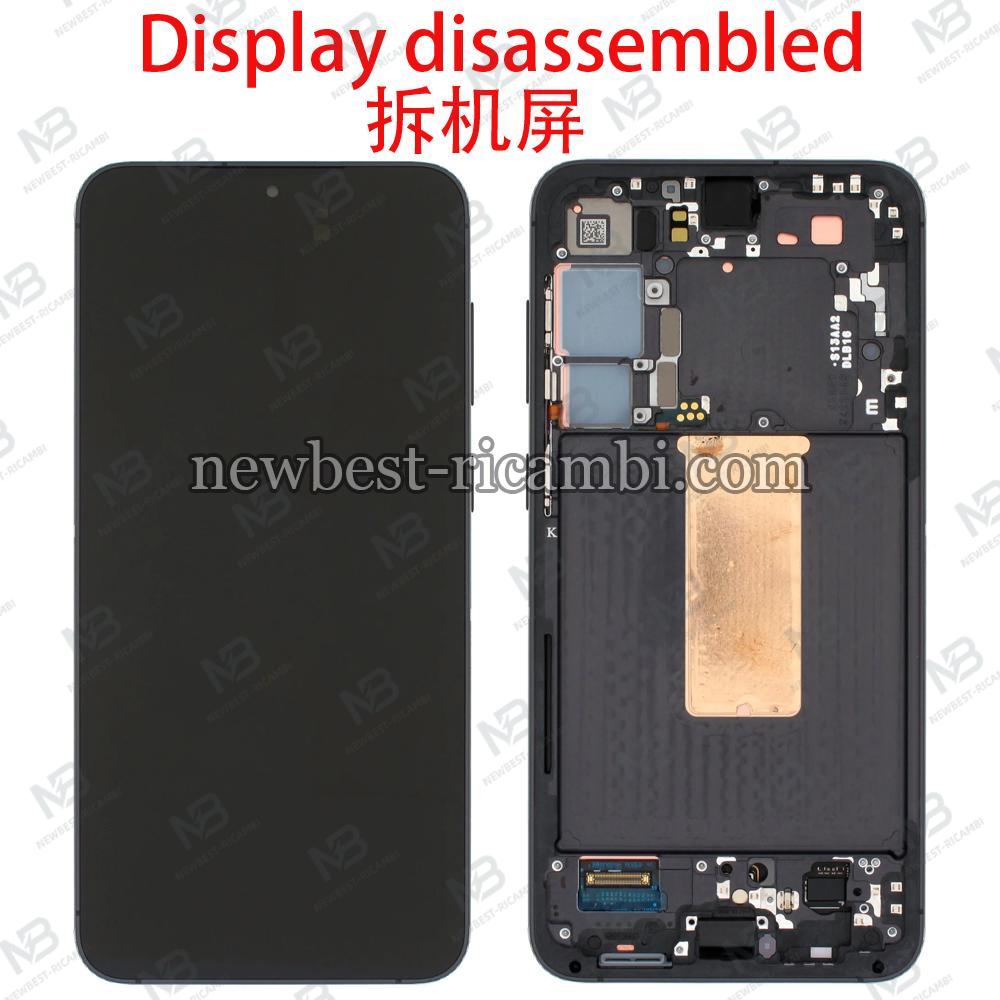 Samsung Galaxy S23 Plus S916 Touch + Lcd + Frame Black Disassembled Grade A