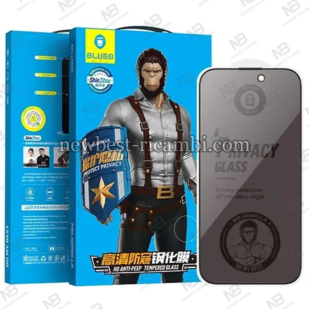 Blueo HD Anti-Peep Tempered Glass NPB14 iPhone 17 Pro Max 6.9 Black In Blister