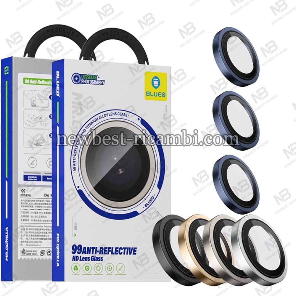 Blueo 99 Anti-Reflective PVD Titanium Alloy Lens Glass BL030 iPhone 17 Pro / 17 Pro Max Blue In Blister