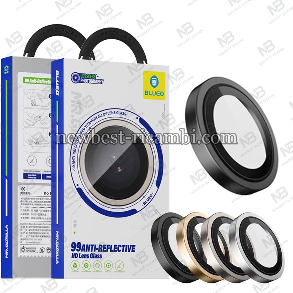 Blueo Sapphire PVD Steel Camera Ring NPB29 For iPhone 17 Air Black In Blister