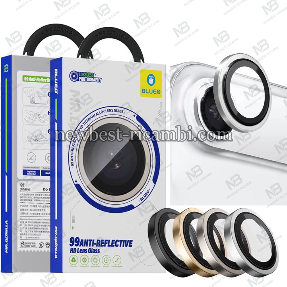 Blueo Sapphire PVD Steel Camera Ring NPB29 For iPhone 17 Air Silver In Blister