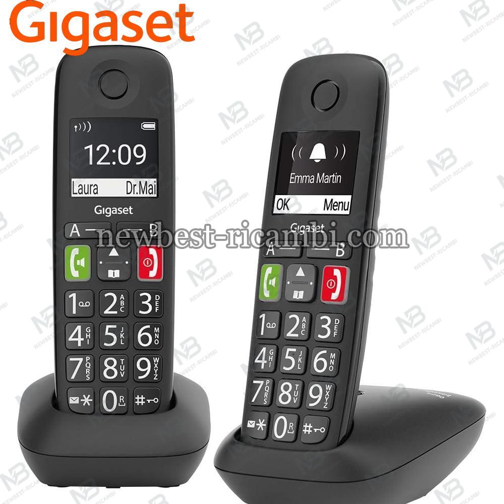 Gigaset E290 Duo 2 Cordless Phone With Big Buttons In Bliister
