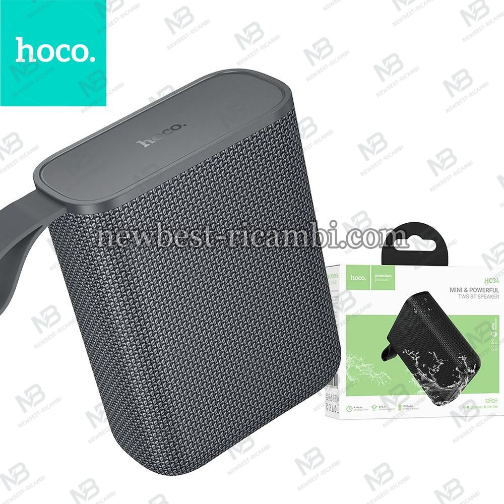 Speaker Bluetooth Hoco 5W 1200 mAh HC34 Grey In Blister