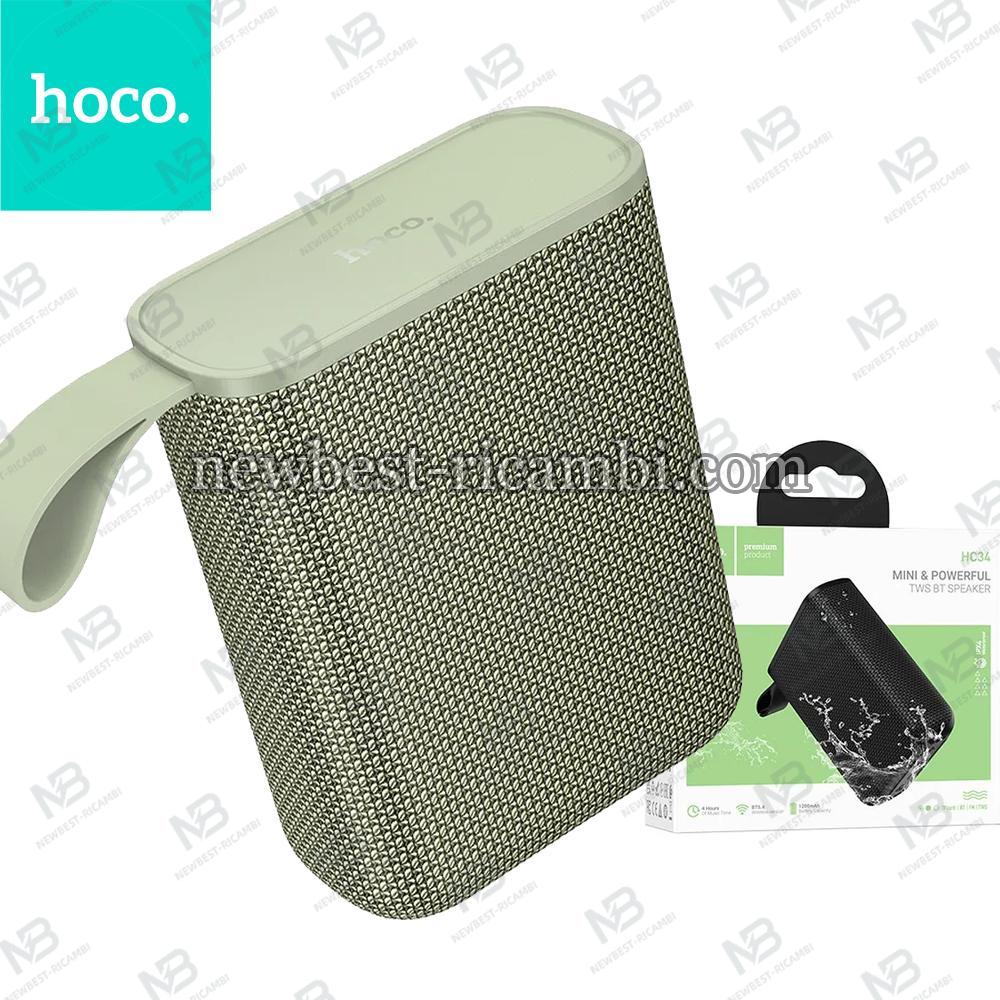 Speaker Bluetooth Hoco 5W 1200 mAh HC34 Green In Blister