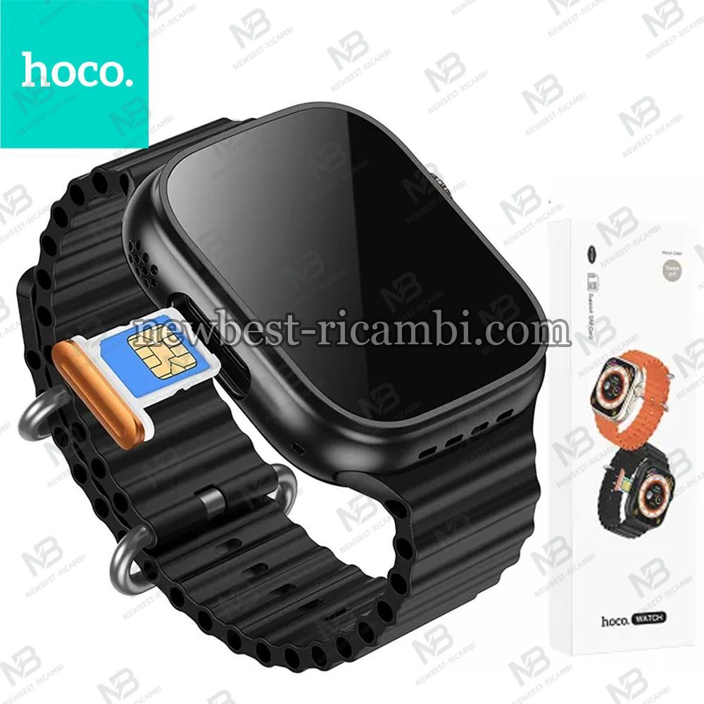 Smartwatch Hoco 1,96" TFT 4G With Call Function DYD01 Black In Blister