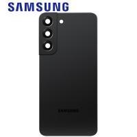 Samsung Galaxy S22 S901B Back Cover + Camera Glass Graphite Black Service Pack