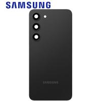 Samsung Galaxy S23 S911 Back Cover+Camera Glass Black Service Pack