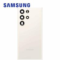 Samsung Galaxy S23 Ultra S918 Back Cover+Camera Glass Cream Service Pack