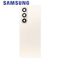 Samsung Galaxy F946 / Z Fold 5 5G Back Cover + Camera Glass Cream Service Pack