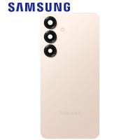 Samsung Galaxy S25 S931 Back Cover + Camera Glass Pink Gold Service Pack