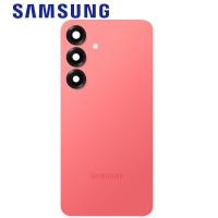 Samsung Galaxy S25+ S936 Back Cover + Camera Glass Coral Red Service Pack