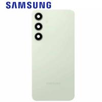 Samsung Galaxy S24 S921 Back Cover + Camera Glass Green Service Pack