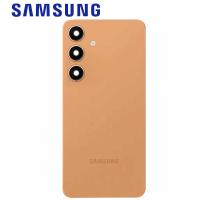 Samsung Galaxy S24+ S926 Back Cover + Camera Glass Sandstone Orange Service Pack