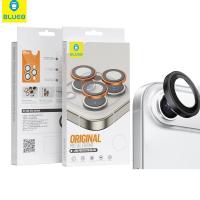 Blueo Original Metal Frame Lens Protector Glass iPhone NPB27-17-Air Black In Blister