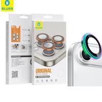 Blueo Original Metal Frame Lens Protector Glass iPhone NPB27-17-Air Colorful In Blister