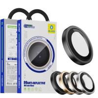 Blueo Sapphire PVD Steel Camera Ring NPB29 For iPhone 17 Air Black In Blister