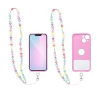 PIXIE Phone Lanyard Phone Pendant Cord Length 68CM (34CM In The Loop) On Neck - Hearts
