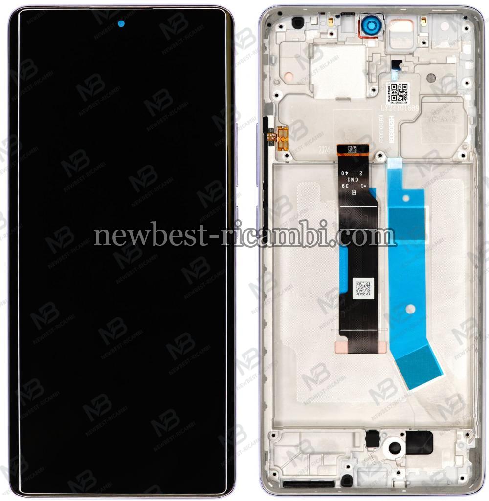 Xiaomi Redmi Note 14 Pro 4G 2025 (24116RACCG) Touch + Lcd + Frame Purple Original