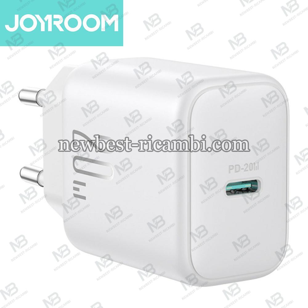 Wall Charger Joyroom JR-TCF20 20W 3A 1 x USB-C White In Blister