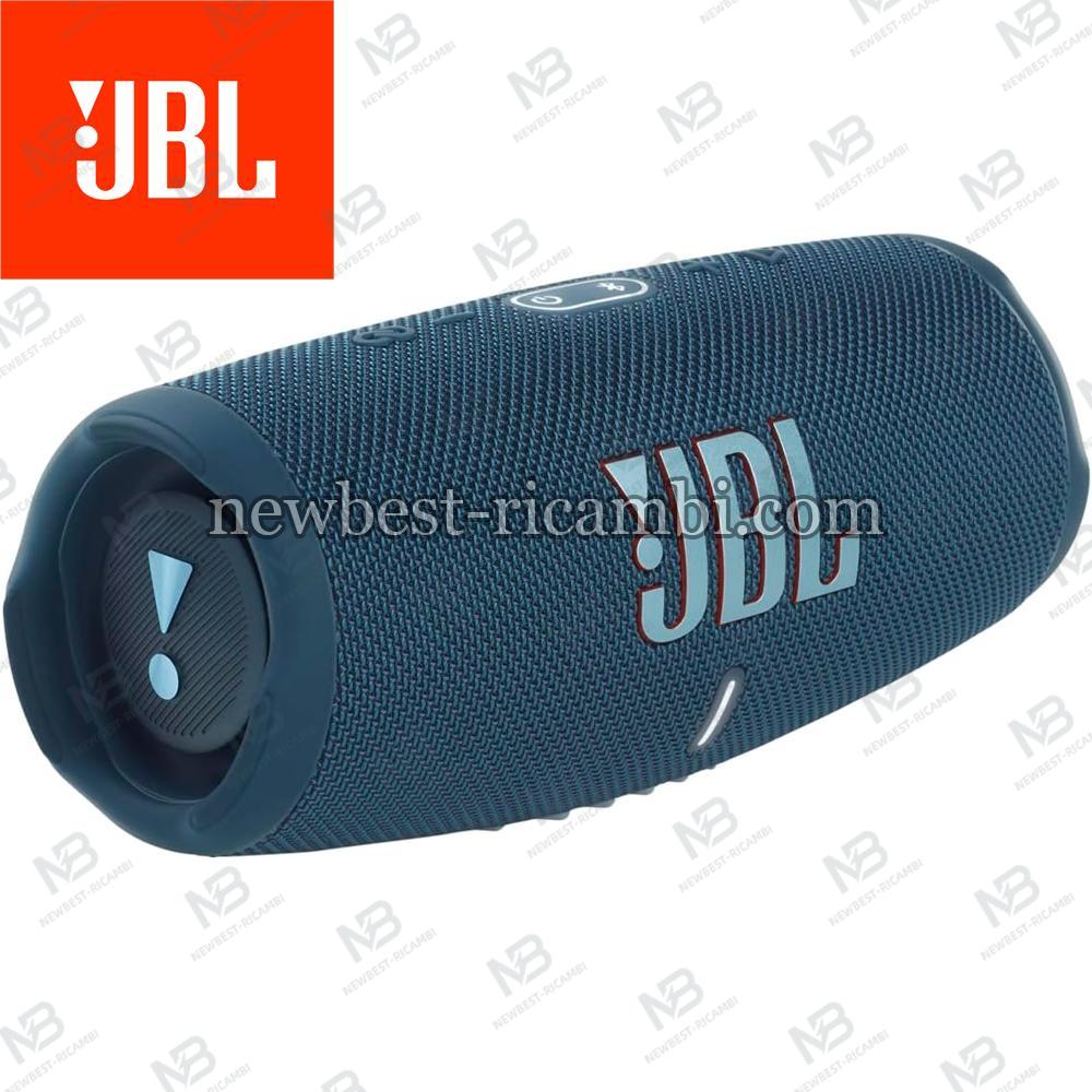 JBL CHARGE 5 - Portable Waterproof (IP67) Bluetooth Speaker with USB Power Bank Charging Blue In Blister