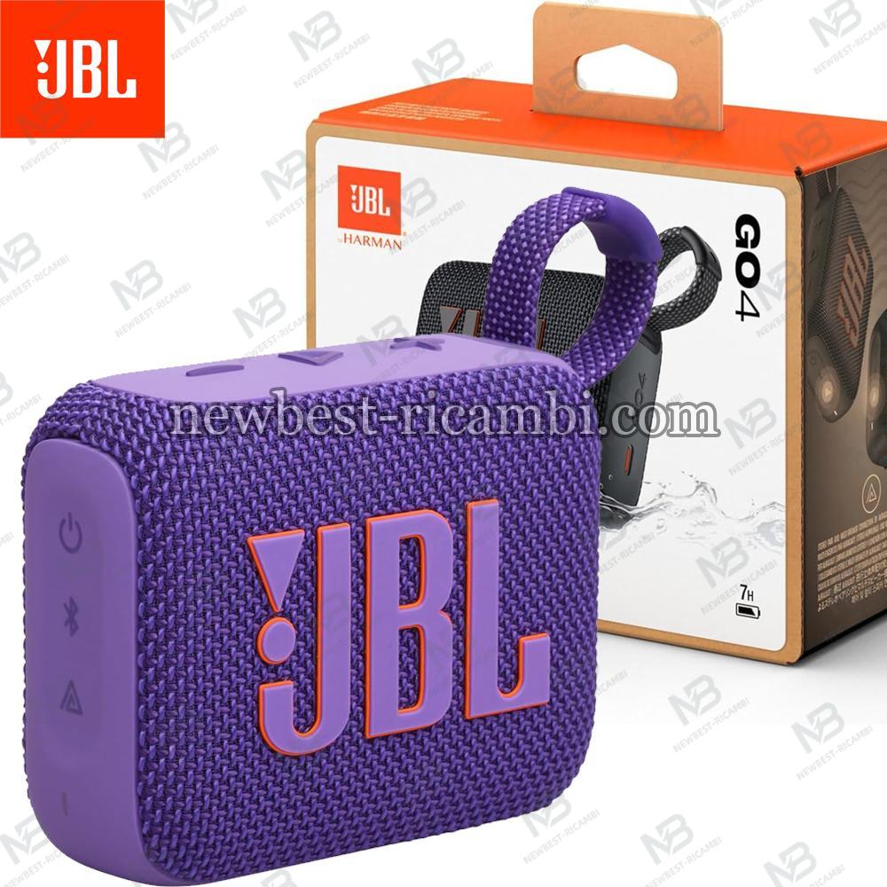 JBL Go 4 - Ultra-Portable, Water- and Dust-Resistant Bluetooth Speaker Purple In Blister