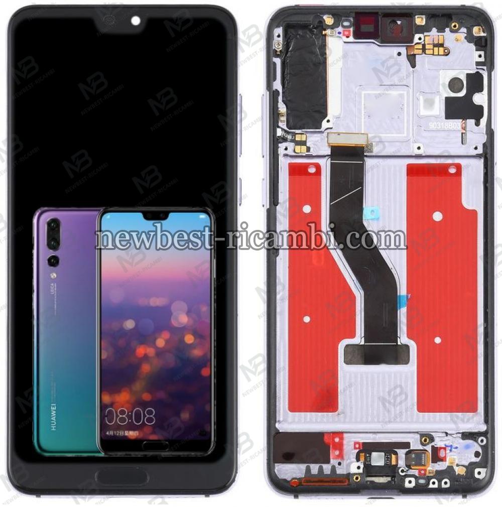 Huawei P20 Pro Touch + Lcd + Frame Twight Aurola Original