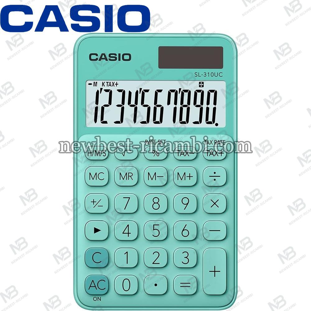 CASIO SL-310UC-GN Calculator Green In Blister