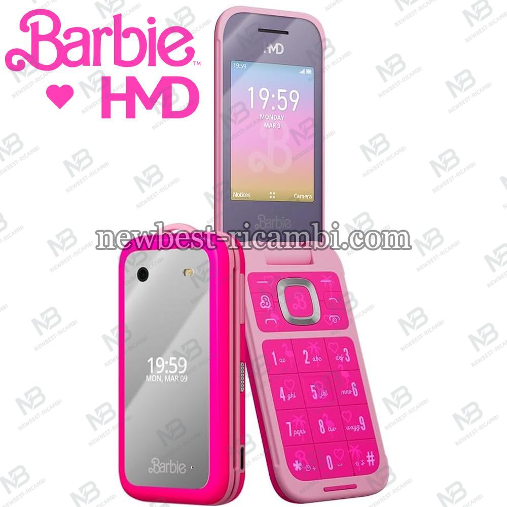 HMD Barbie Flip Phone Pink In Blister