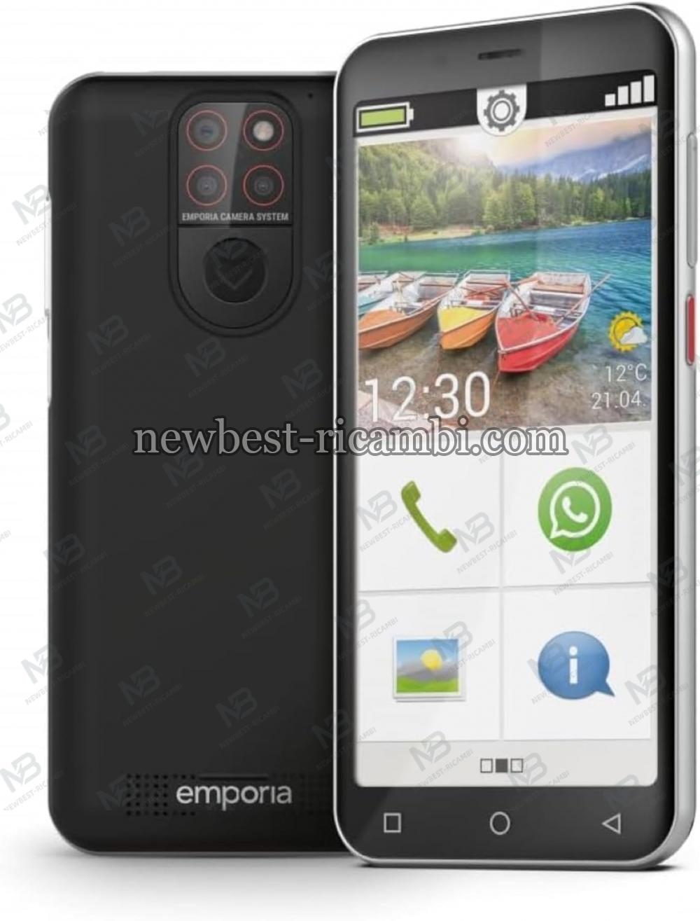 Emporia E5 Mini 4 GB RAM 64 GB ROM Big Key Cell Phone Black New In Blister