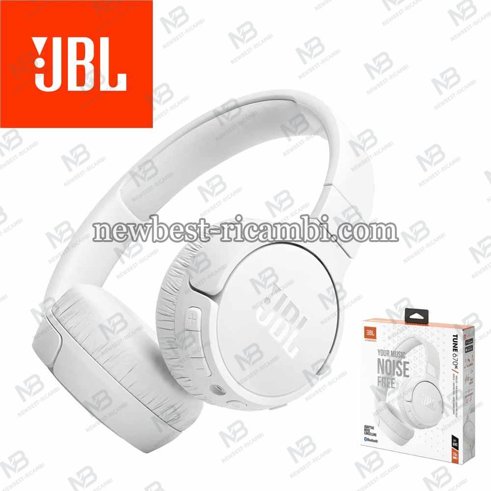 Handsfree Bluetooth JBL Tune 670 nc JBLT670NCWHT White In Blister
