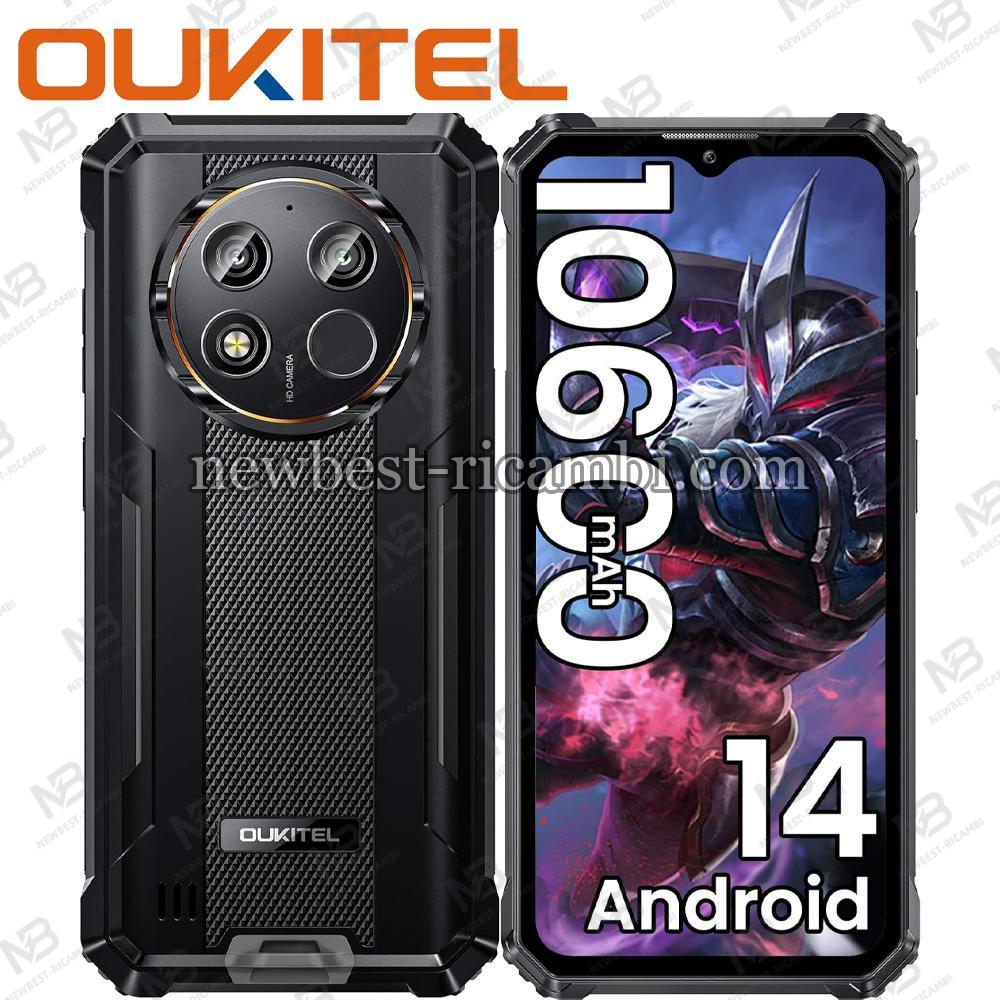 OUKITEL WP28E Rugged Phone 10600mAh Battery 6.5-inch Screen Smartphone 4+12/64GB Black In Blister