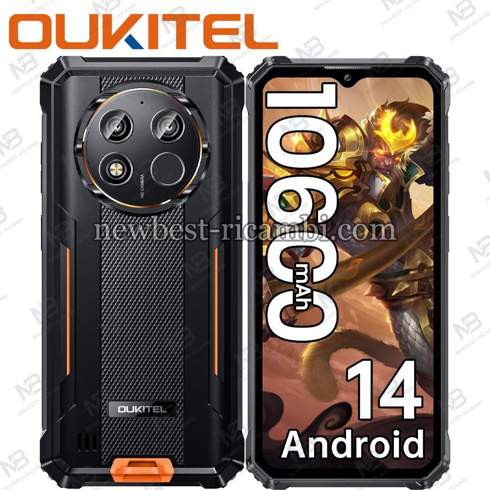 OUKITEL WP28E Rugged Phone 10600mAh Battery 6.5-inch Screen Smartphone 4+12/64GB Orange In Blister
