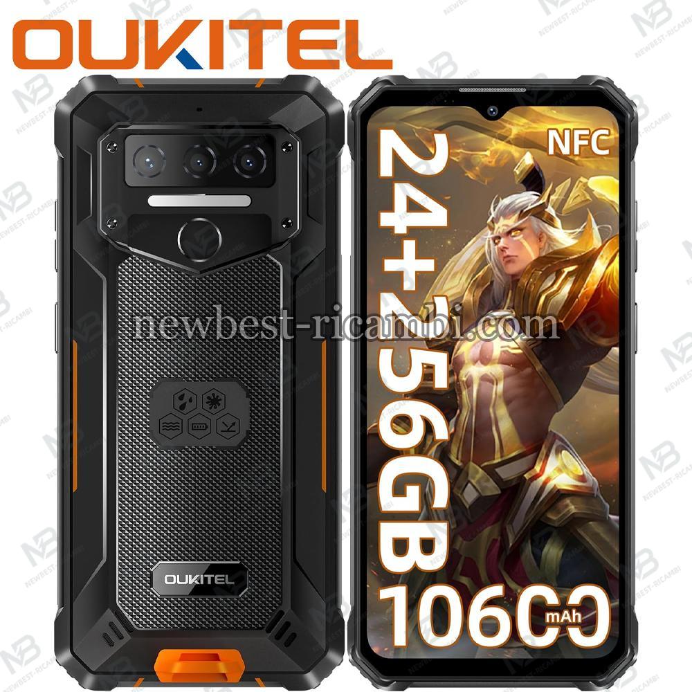 OUKITEL WP23 Plus Rugged Phone 10600mAh Battery 6.52-inch Screen Smartphone 8+16/256GB Orange In Blister