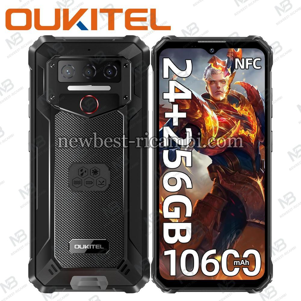 OUKITEL WP23 Plus Rugged Phone 10600mAh Battery 6.52-inch Screen Smartphone 8+16/256GB Black In Blister