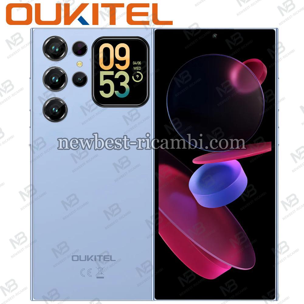 Oukitel C62 6.88-inch 5150mAh Battery 9.5mm Ultra-thin Body SmartPhone 4+12/128GB Blue In Blister