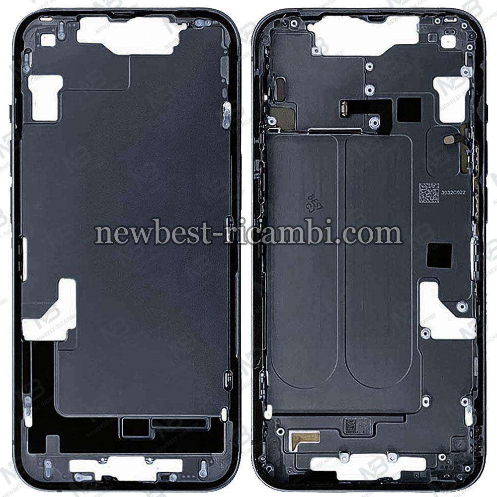 iPhone 14 Middle Frame + Side Key Black Dissembled Grade B Original