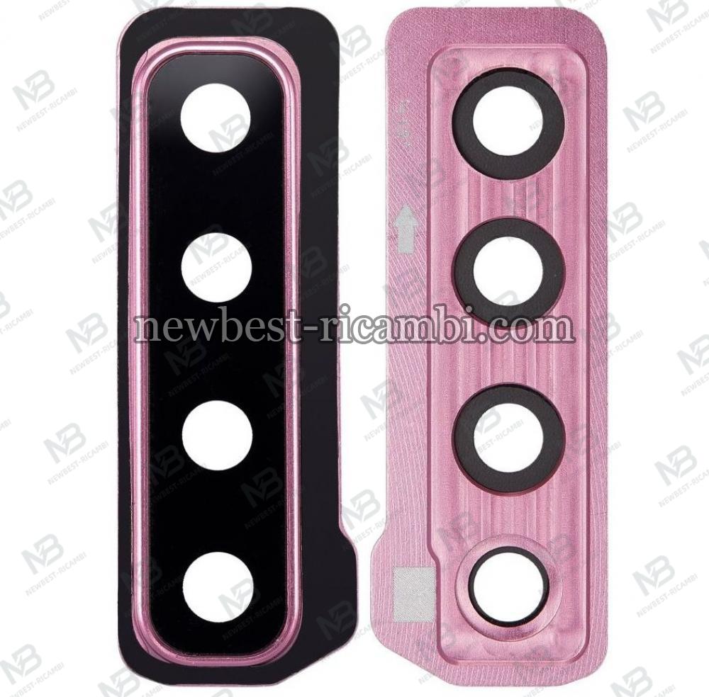 Samsung Galaxy A9 2018 A920 Camera Glass+Frame Pink