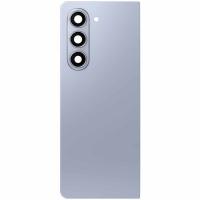 Samsung Galaxy Fold 5G F907 Back Cover + Camera Glass Silver / Icy Blue Original